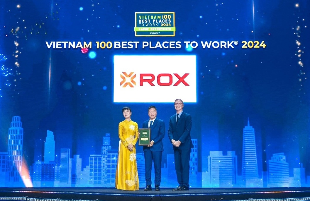 ROX Group được vinh danh “Nơi làm việc tốt nhất Việt Nam” năm thứ 2 liên tiếp- Ảnh 1. ROX Group được vinh danh “Nơi làm việc tốt nhất Việt Nam” năm thứ 2 liên tiếp- Ảnh 1.