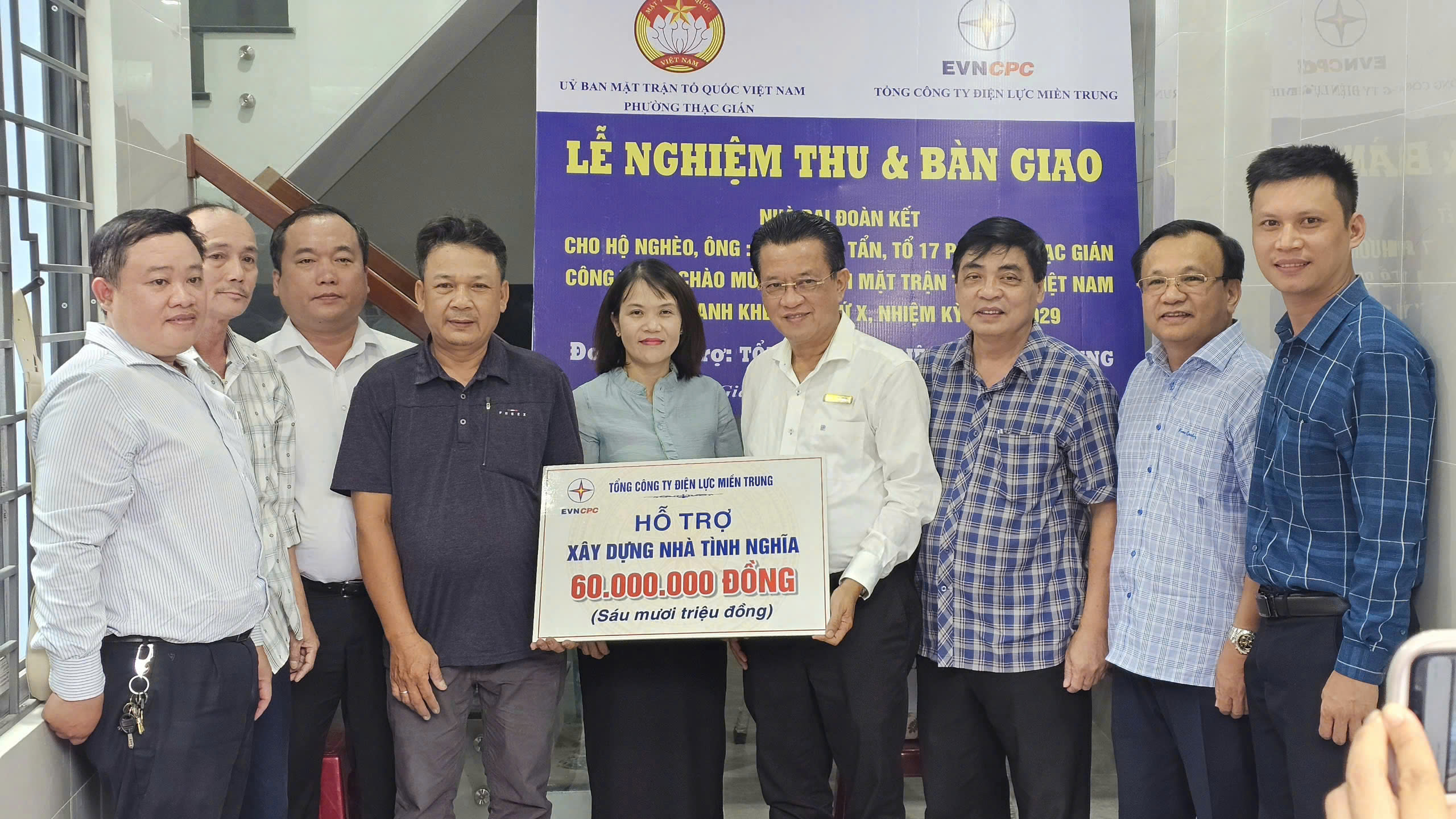 EVNCPC tiếp tục x&acirc;y dựng 70 căn nh&agrave; t&igrave;nh nghĩa tại miền Trung - T&acirc;y Nguy&ecirc;n- Ảnh 1.