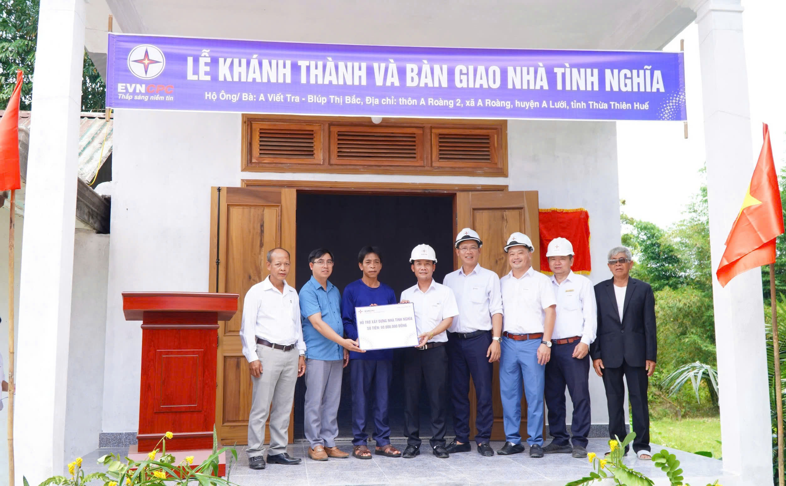 EVNCPC tiếp tục x&acirc;y dựng 70 căn nh&agrave; t&igrave;nh nghĩa tại miền Trung - T&acirc;y Nguy&ecirc;n- Ảnh 6.