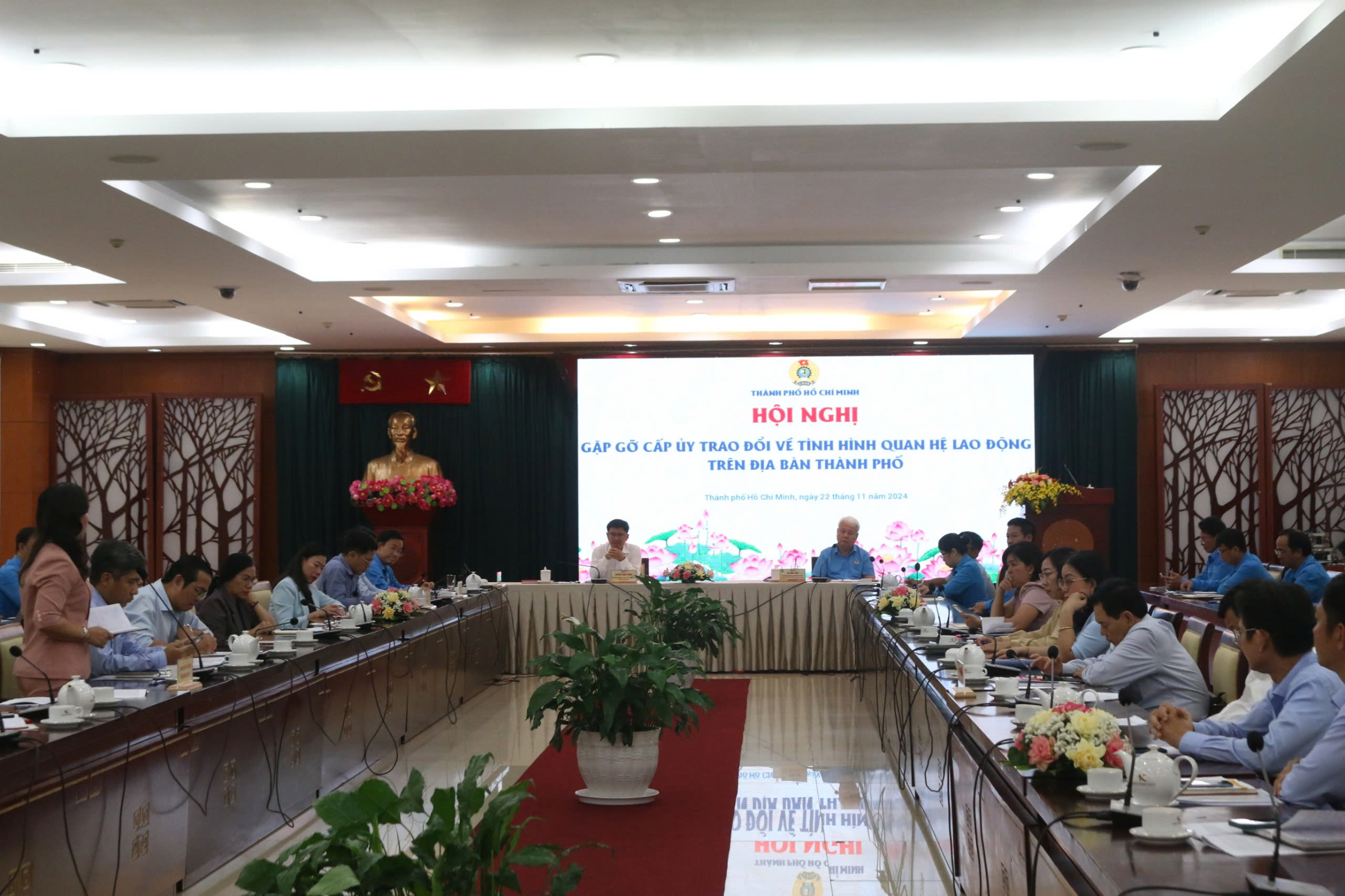 TP HCM: Đẩy mạnh c&aacute;c hoạt động chăm lo Tết cho đo&agrave;n vi&ecirc;n - lao động- Ảnh 1.