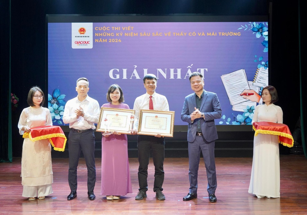 85.000 b&agrave;i dự thi cuộc thi viết về thầy c&ocirc; v&agrave; m&aacute;i trường- Ảnh 1.