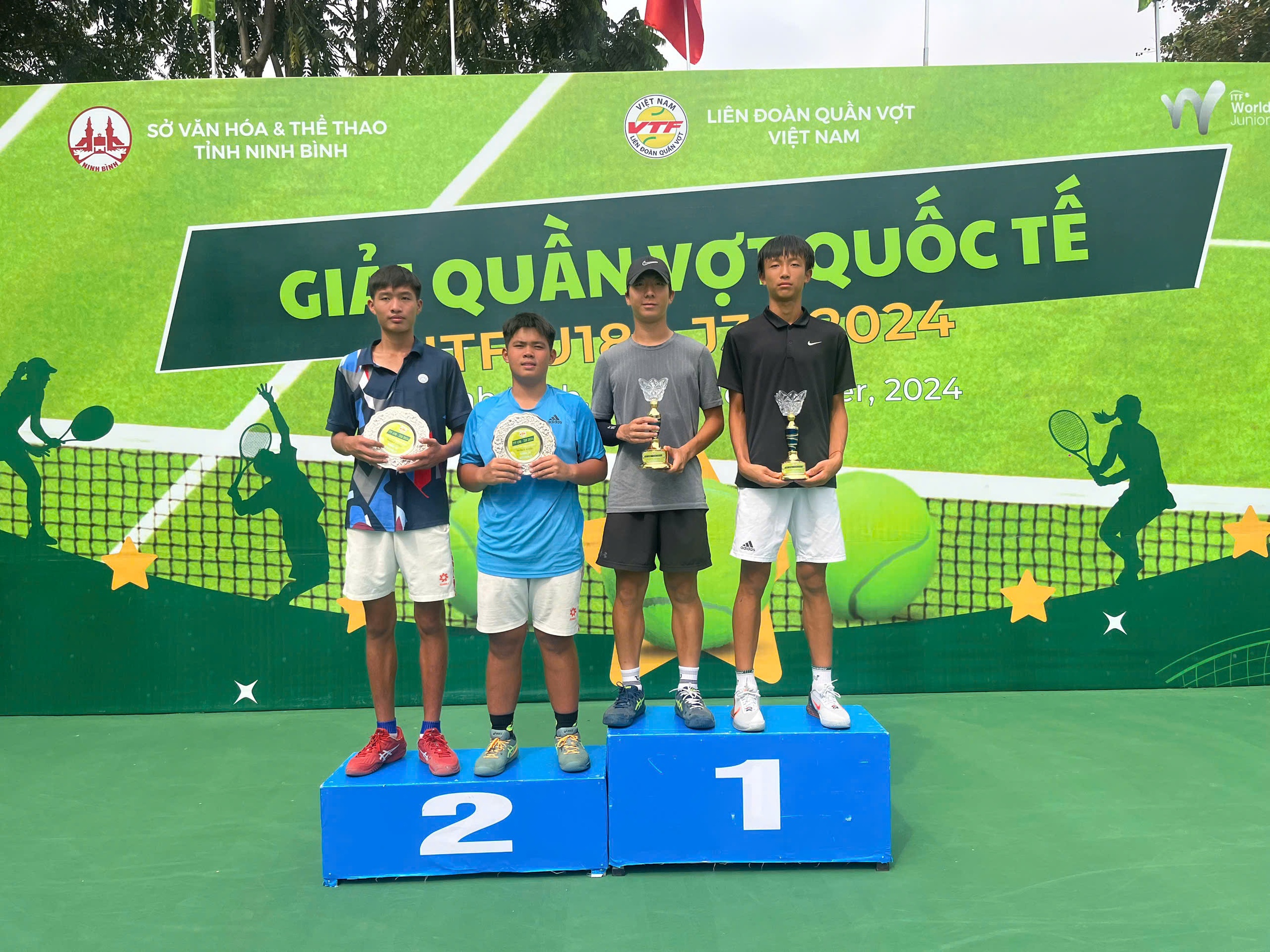 Việt Nam về nh&igrave; một nội dung Giải quần vợt quốc tế ITF U18 - J30 Ninh B&igrave;nh 2- Ảnh 1.