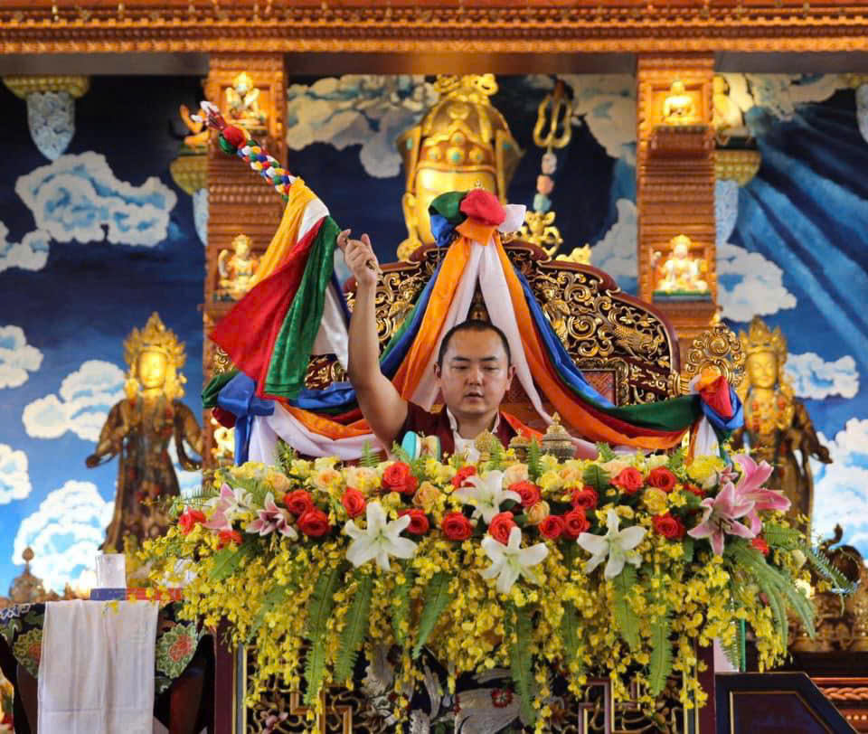 Đức Gyalwa Dokhampa chủ tr&igrave; Ph&aacute;p hội cầu nguyện quốc th&aacute;i d&acirc;n an tại Đại bảo th&aacute;p Mandala T&acirc;y Thi&ecirc;n- Ảnh 2.