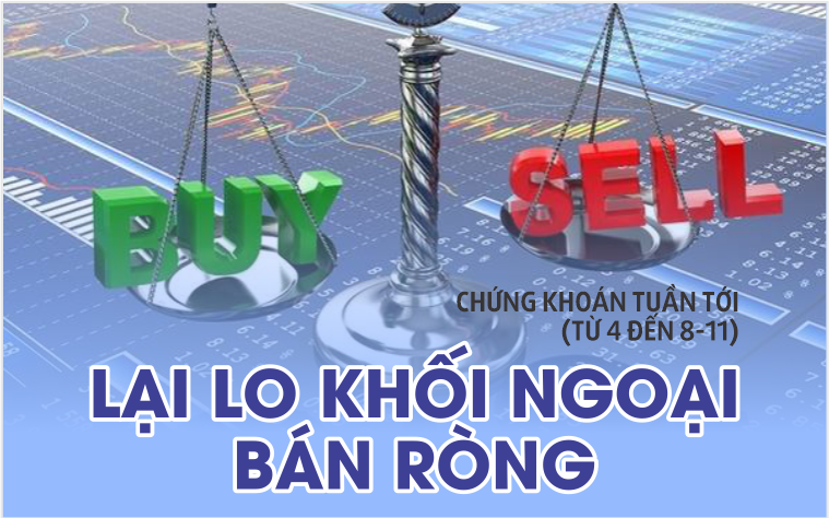 Chứng khoán tuần tới (4 đến 8-11): Lại lo khối ngoại bán ròng
