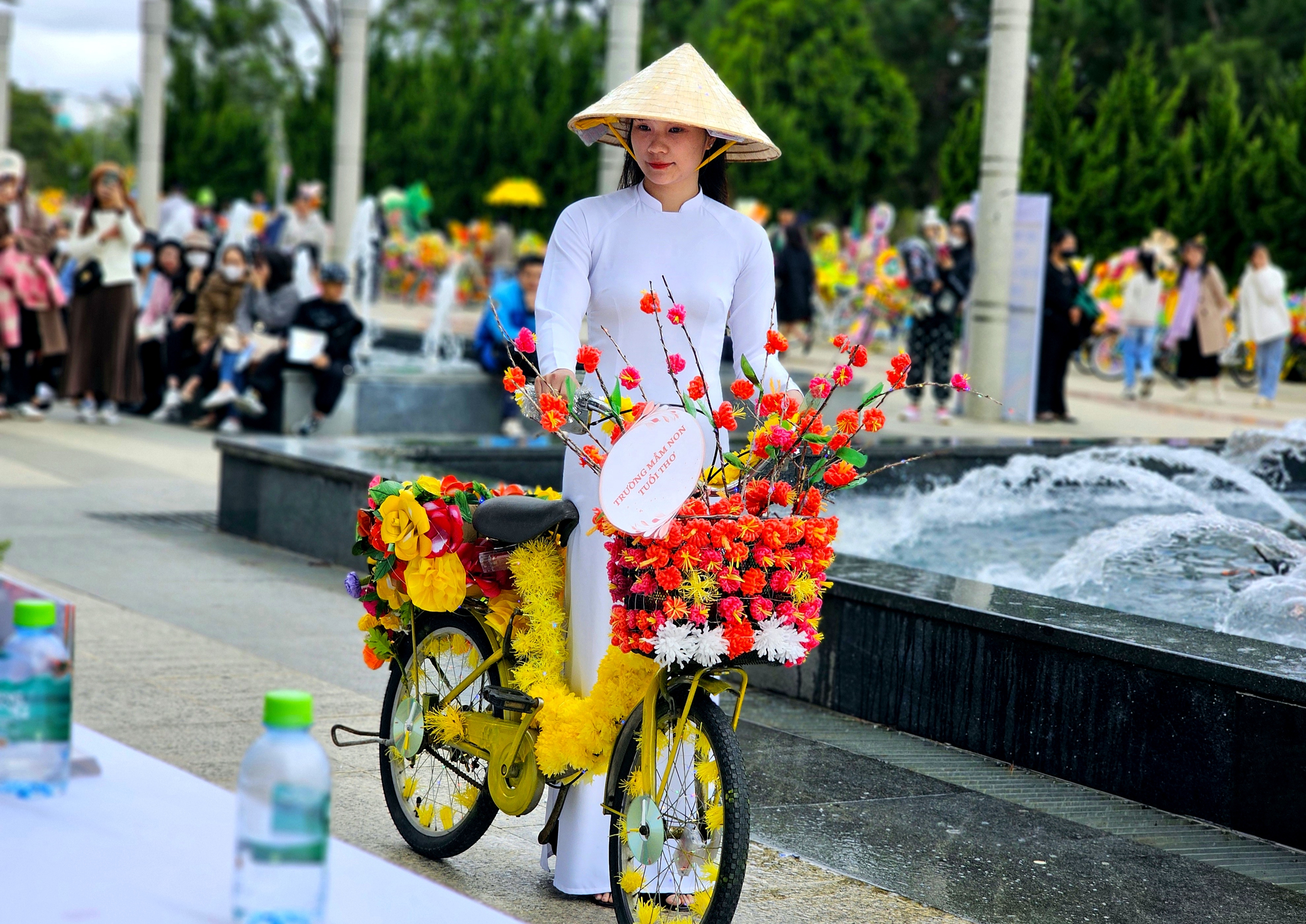 Lan tỏa tình yêu môi trường qua cuộc thi xe đạp hoa ở Đà Lạt- Ảnh 9.