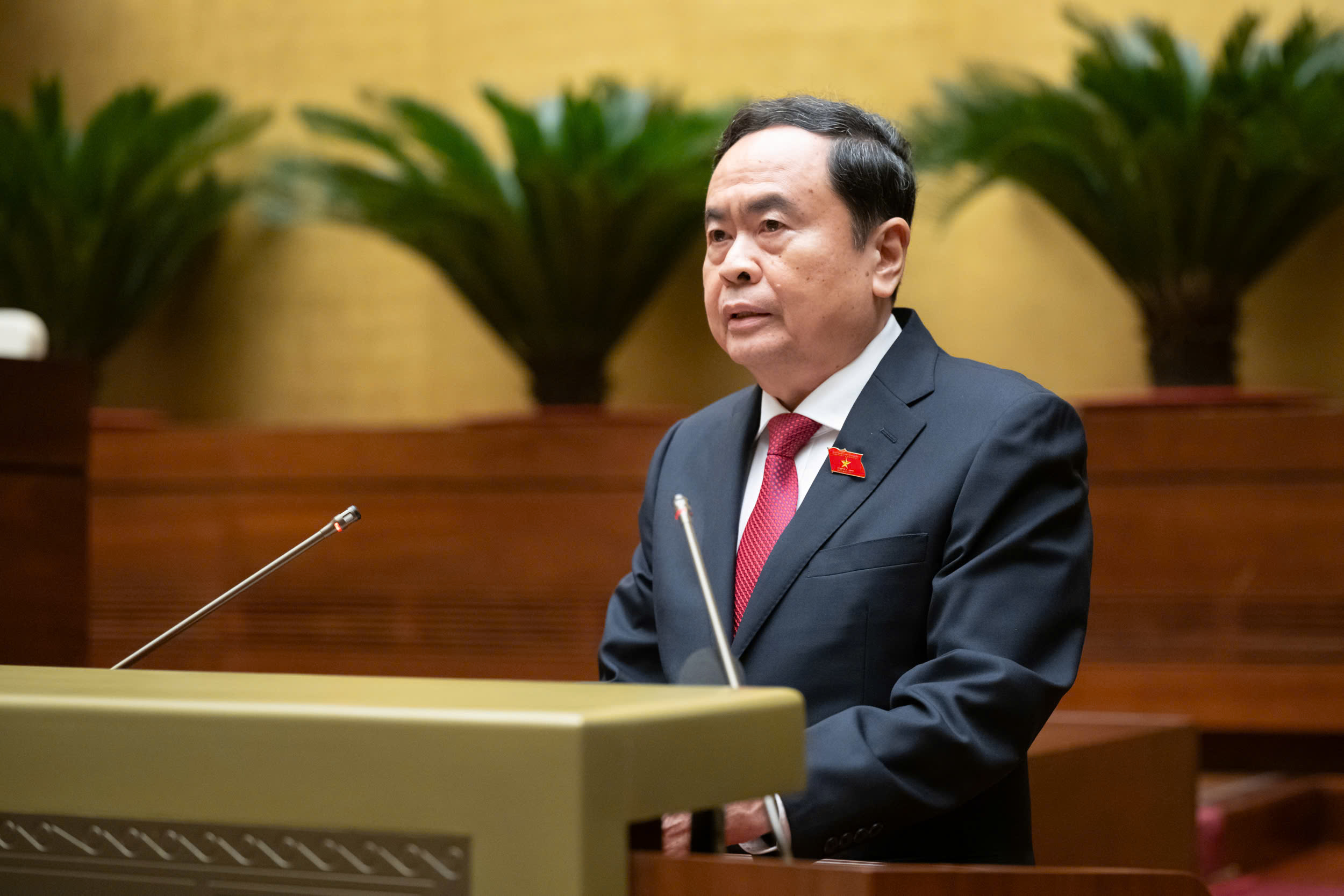 Chủ tịch Quốc hội Trần Thanh Mẫn: C&ocirc;ng t&aacute;c nh&acirc;n sự đ&atilde; được thực hiện chặt chẽ- Ảnh 1.
