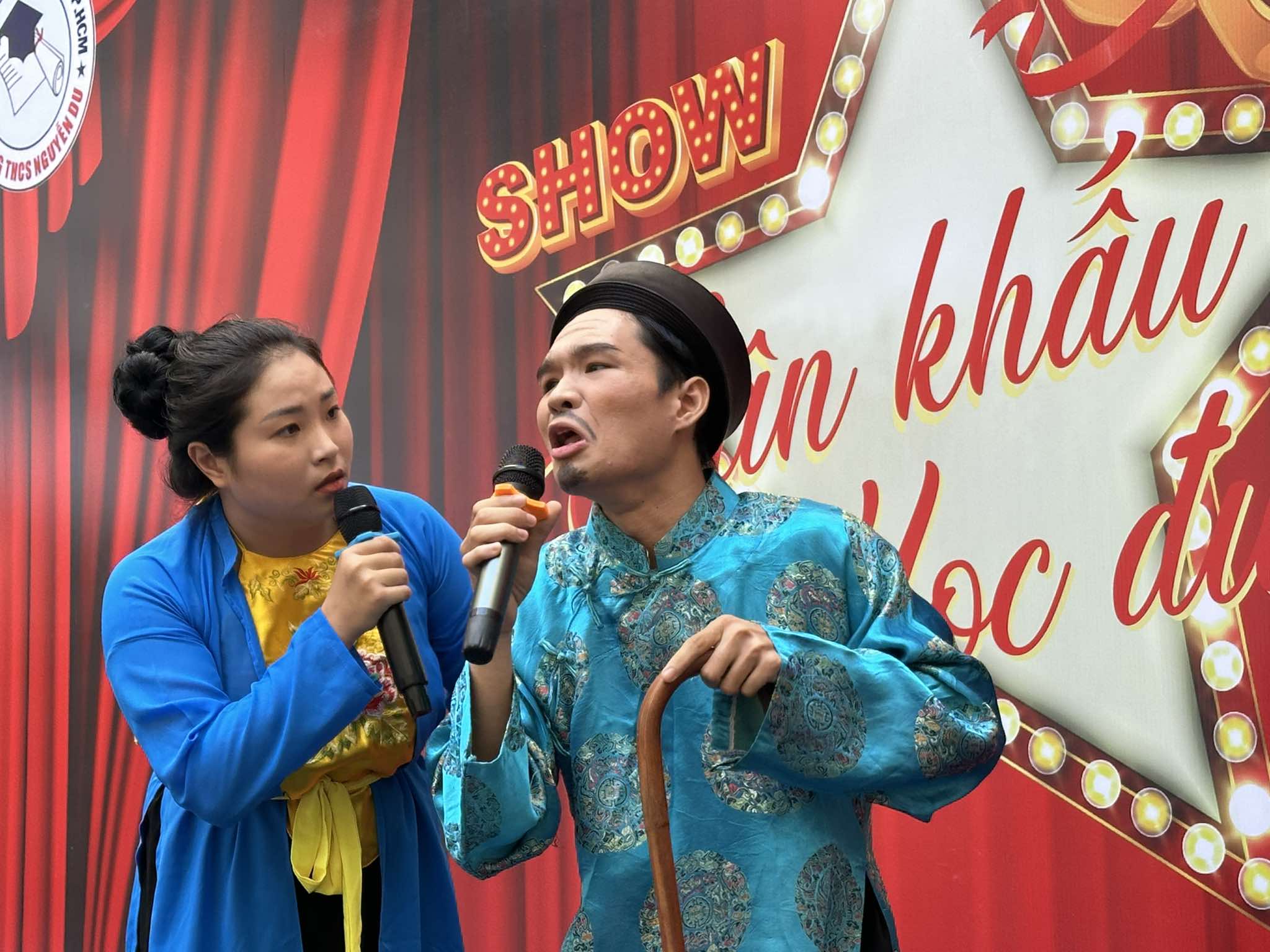 NSƯT Phương Hồng Thủy tiếp sức cho "S&acirc;n khấu học đường"- Ảnh 5.