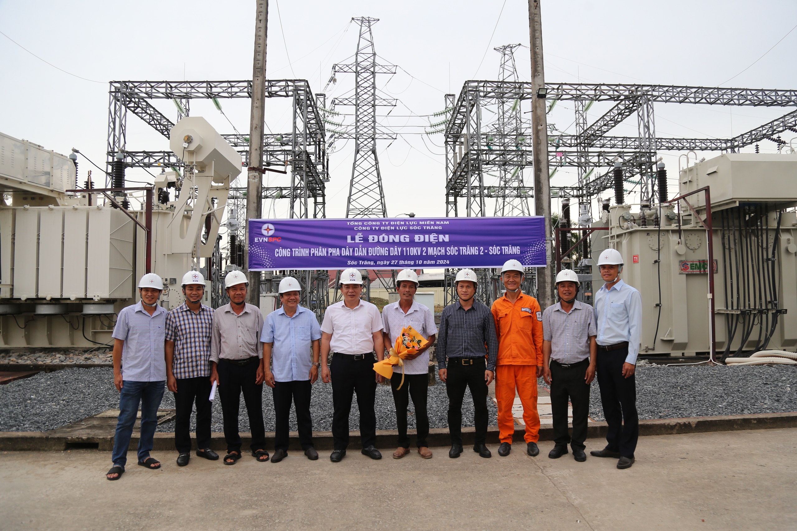 EVNSPC đ&oacute;ng điện, đưa v&agrave;o vận h&agrave;nh loạt c&ocirc;ng tr&igrave;nh trọng điểm- Ảnh 6.