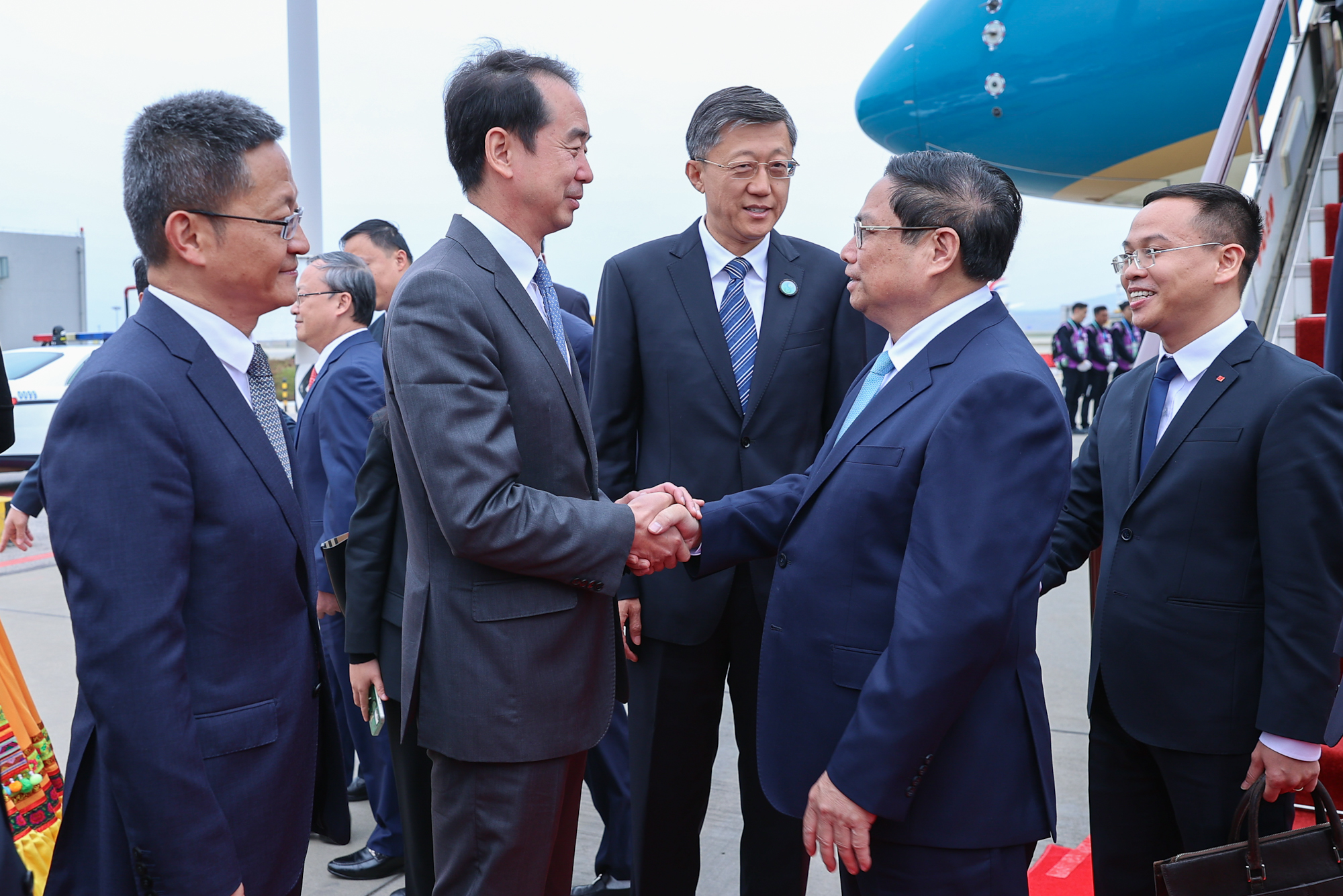 Thủ tướng Phạm Minh Ch&iacute;nh tới V&acirc;n Nam, bắt đầu chuyến c&ocirc;ng t&aacute;c tại Trung Quốc- Ảnh 3.
