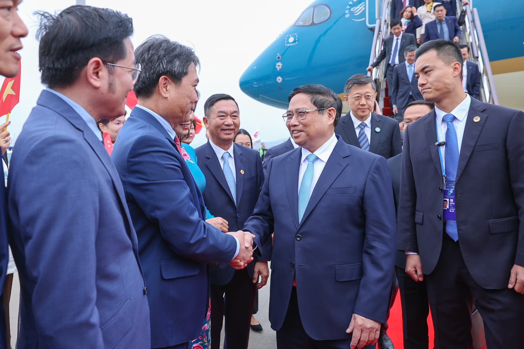 Thủ tướng Phạm Minh Ch&iacute;nh tới V&acirc;n Nam, bắt đầu chuyến c&ocirc;ng t&aacute;c tại Trung Quốc- Ảnh 4.