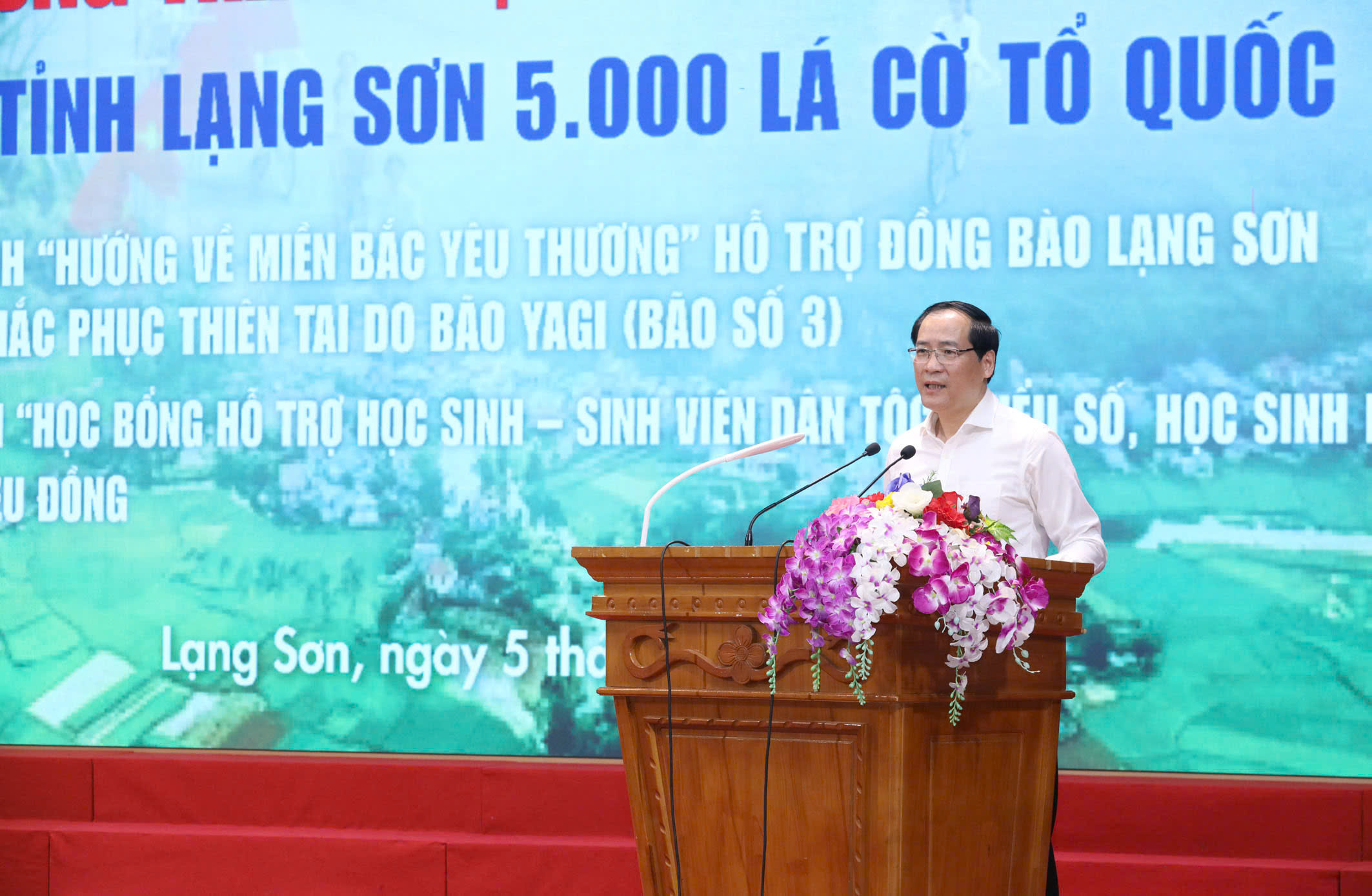 Trao 500 triệu đồng khắc phục hậu quả b&atilde;o Yagi tại Lạng Sơn- Ảnh 3.