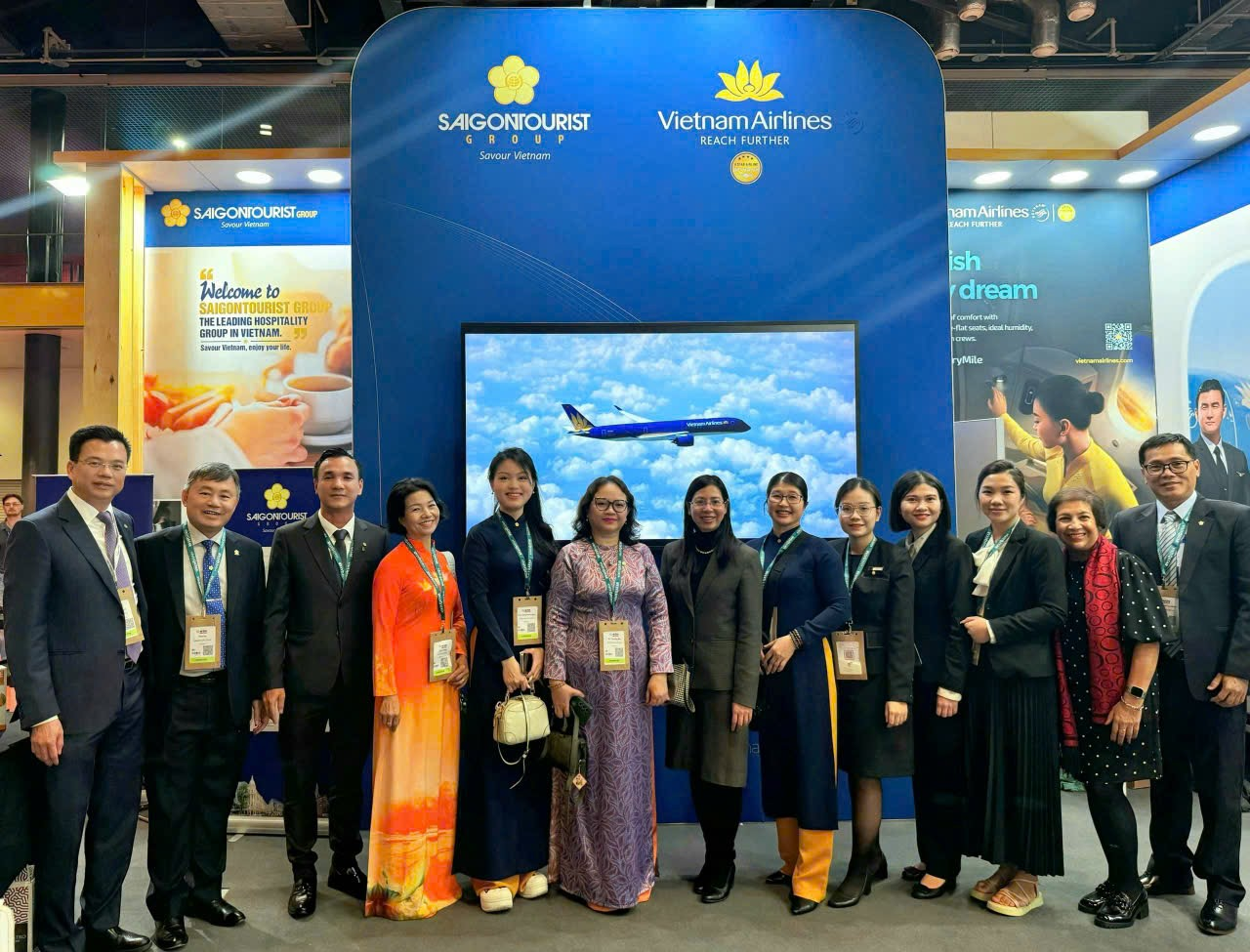 Saigontourist Group, Vietnam Airlines ti&ecirc;n phong tăng cường kết nối thị trường Ch&acirc;u &Acirc;u- Ảnh 1.