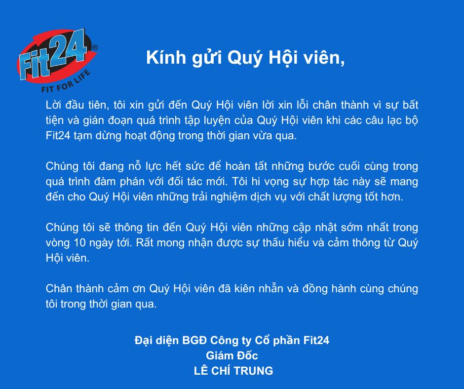 Chuỗi tập gym Fit24 thất hứa với kh&aacute;ch h&agrave;ng- Ảnh 1.