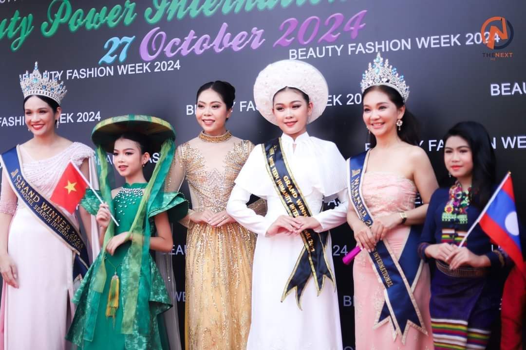 Mẫu nhí Sumi Hoàng Kim xuất sắc đạt giải thưởng "The Best People's Choic Award 2024" tại Lào- Ảnh 3.