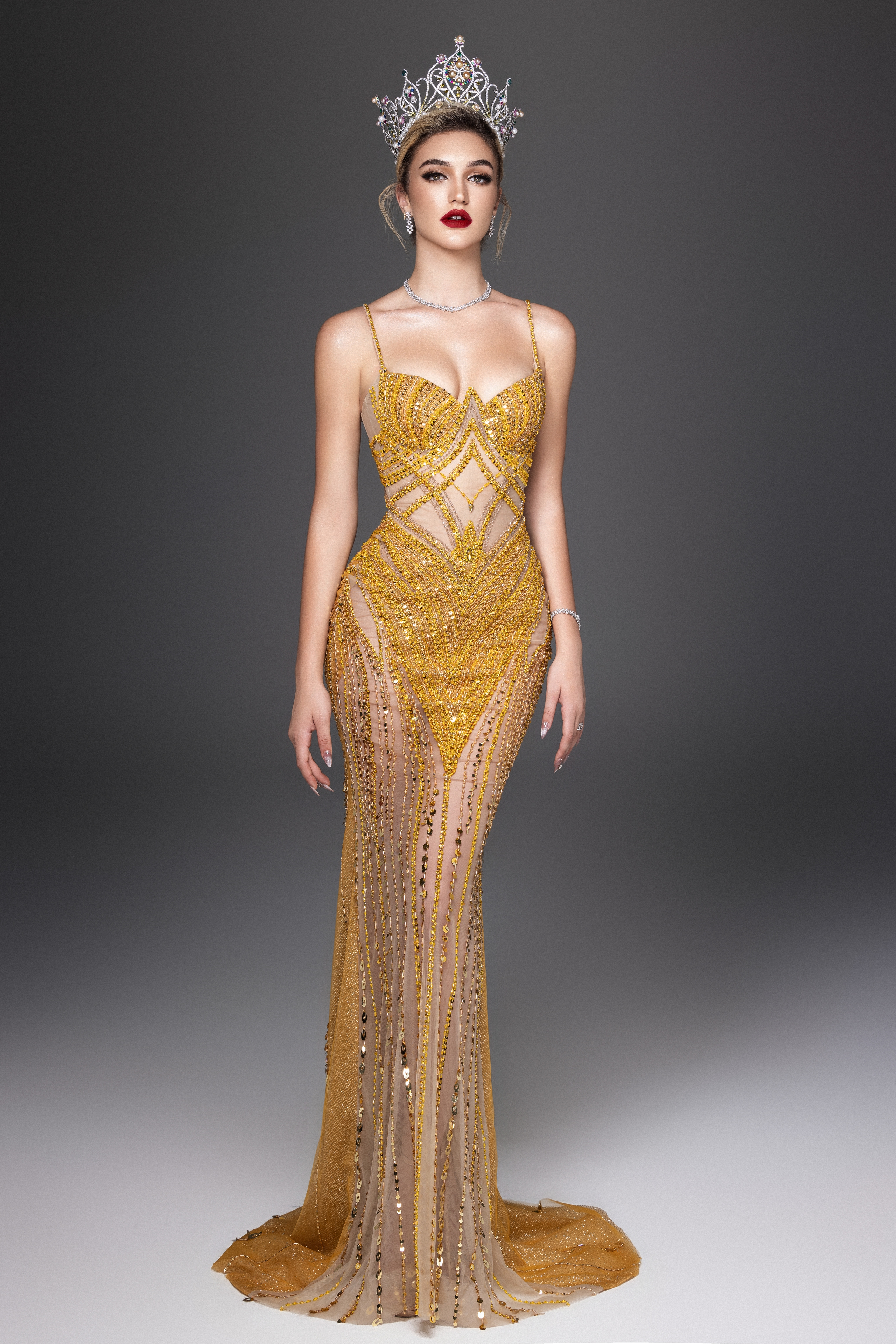 Trương Ngọc &Aacute;nh đọ sắc top 4 "Miss Earth 2023"- Ảnh 3.