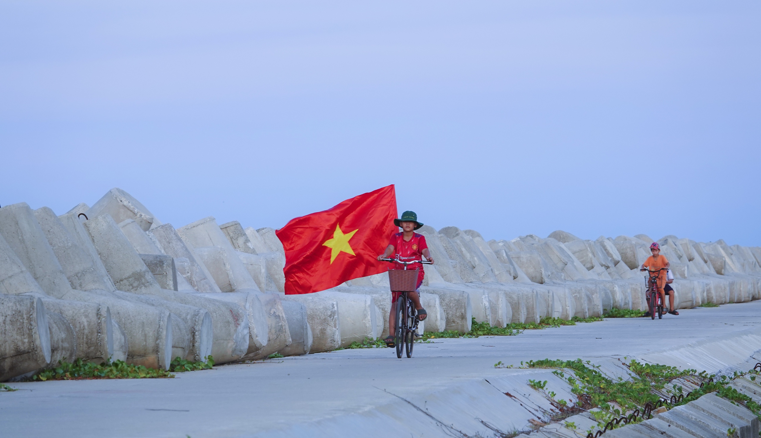 Thế hệ tương lai. Ảnh: ĐOÀN VƯƠNG QUỐC
