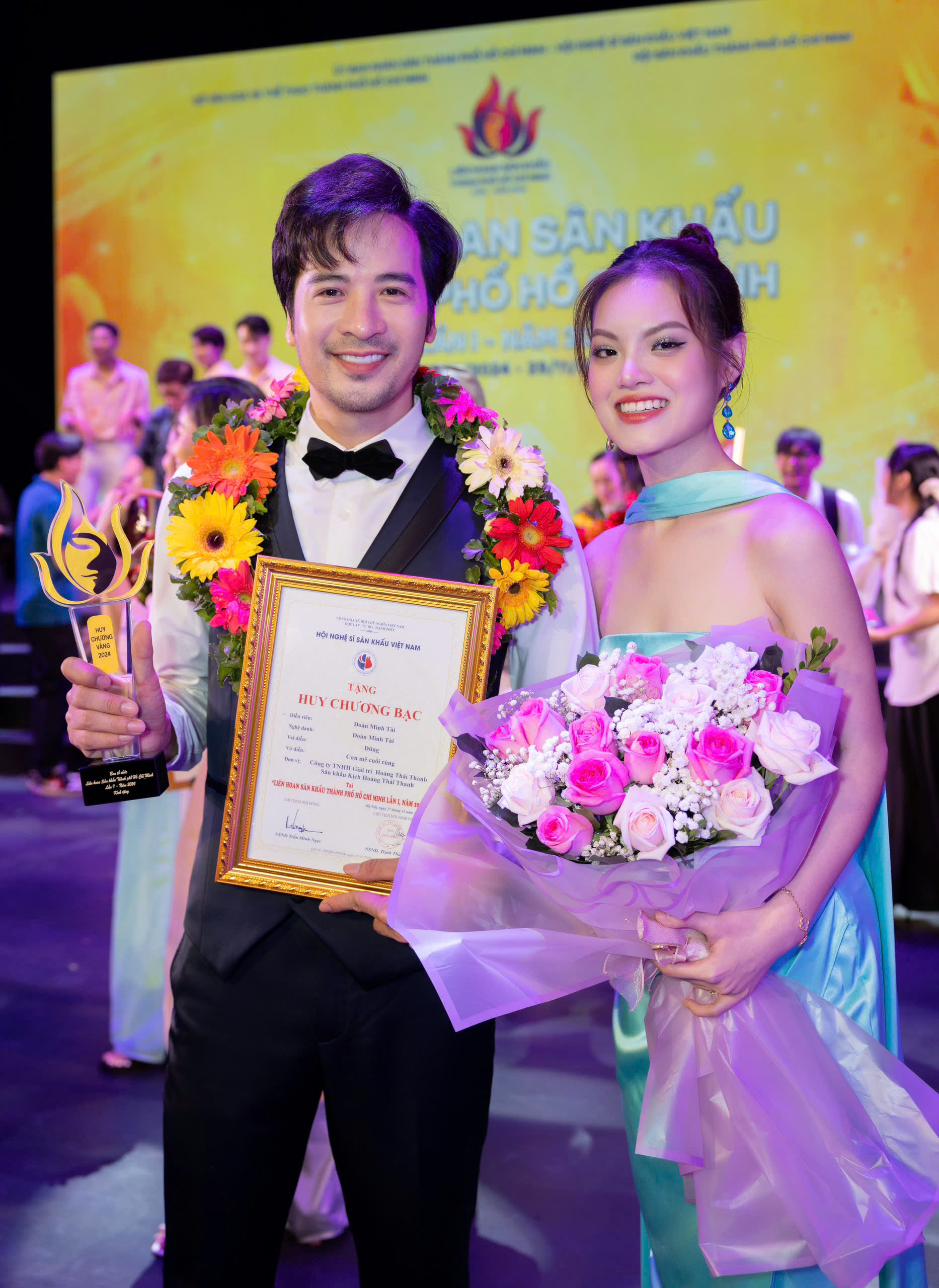 Diễn vi&ecirc;n Đo&agrave;n Minh T&agrave;i đạt Huy chương Bạc Li&ecirc;n hoan s&acirc;n khấu TP HCM- Ảnh 2.