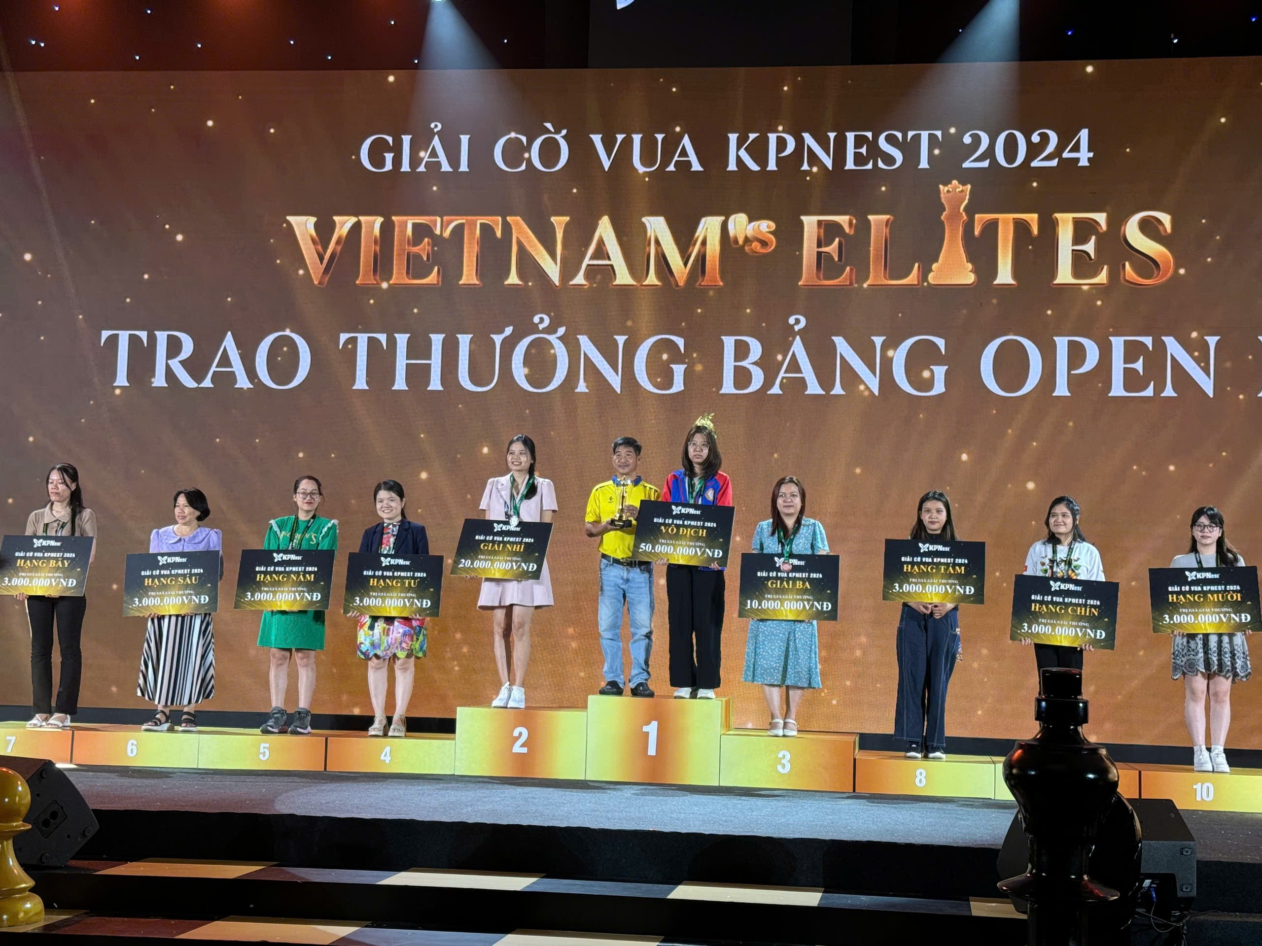 Độc, lạ v&agrave; nhiều &yacute; nghĩa Giải cờ vua KPNest 2024- Ảnh 6.