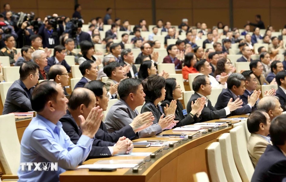 Hội nghị to&agrave;n quốc qu&aacute;n triệt, triển khai tổng kết việc thực hiện Nghị quyết số 18- Ảnh 3.