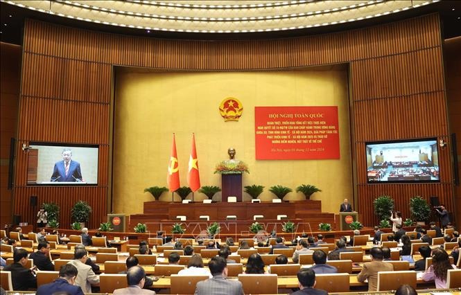 Tổng B&iacute; thư T&ocirc; L&acirc;m: Quyết t&acirc;m cao nhất để sớm ho&agrave;n th&agrave;nh cuộc c&aacute;ch mạng về tinh gọn tổ chức bộ m&aacute;y- Ảnh 2.