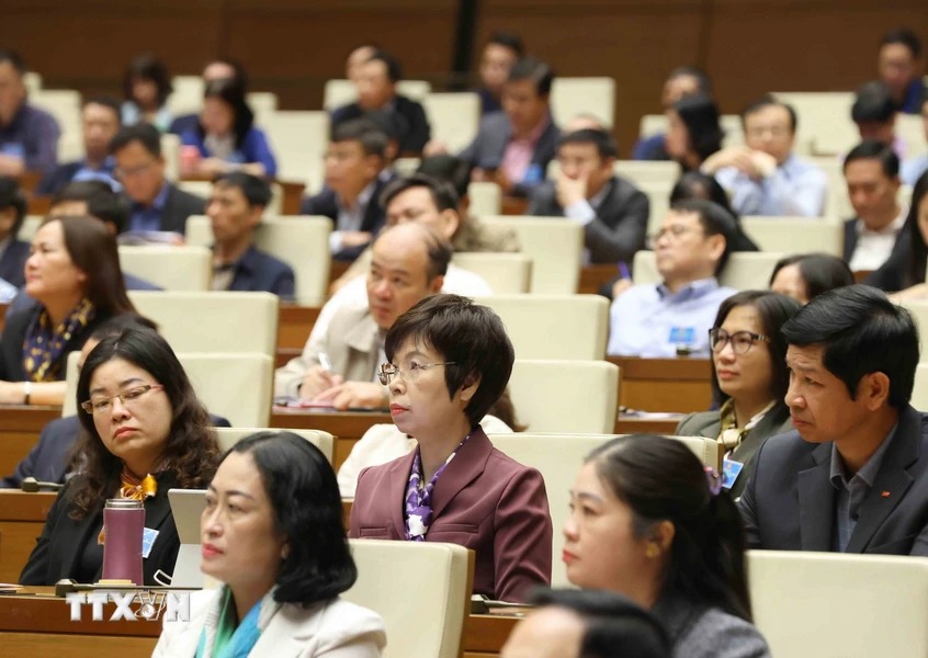 Hội nghị to&agrave;n quốc qu&aacute;n triệt, triển khai tổng kết việc thực hiện Nghị quyết số 18- Ảnh 4.