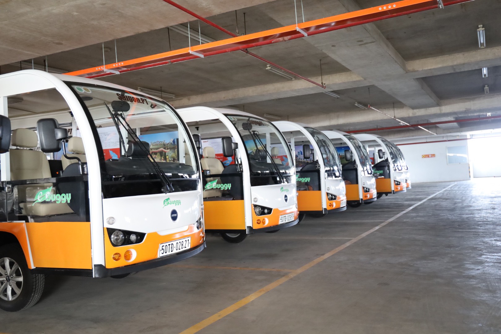 D&ugrave;ng xe điện du lịch kết nối 3 ga ngầm metro v&agrave; s&acirc;n bay T&acirc;n Sơn Nhất- Ảnh 1.