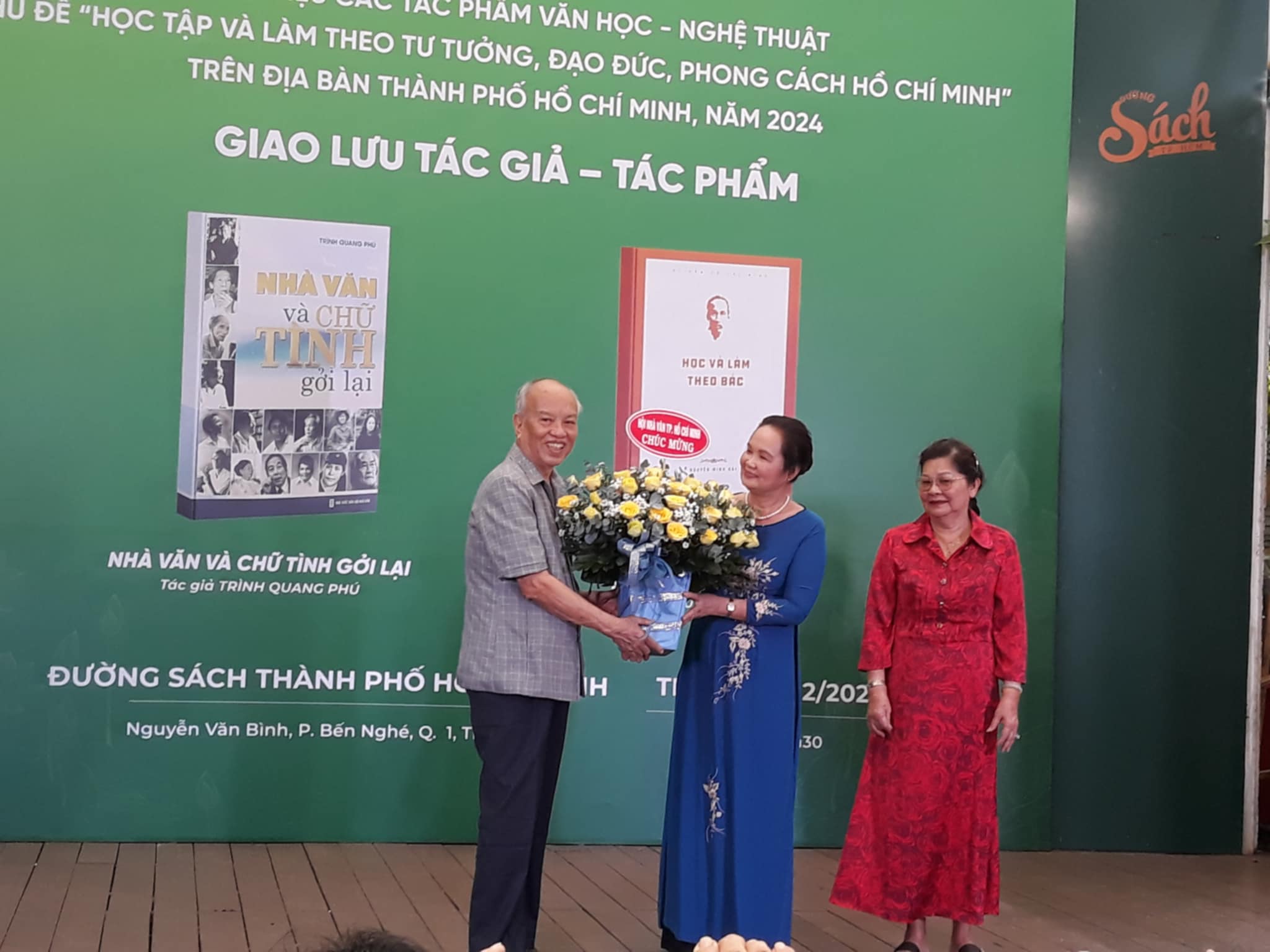 Giao lưu c&ugrave;ng t&aacute;c giả "Nh&agrave; văn v&agrave; chữ t&igrave;nh gởi lại"- Ảnh 2.
