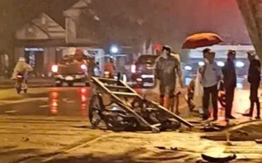 Va chạm trên quốc lộ, 2 người tử vong