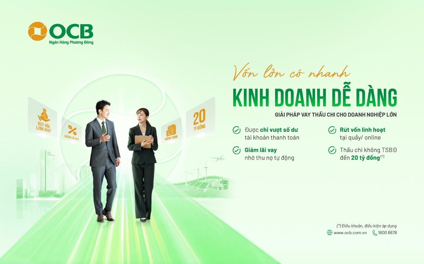 OCB triển khai giải pháp thấu chi dành cho doanh nghiệp- Ảnh 1.