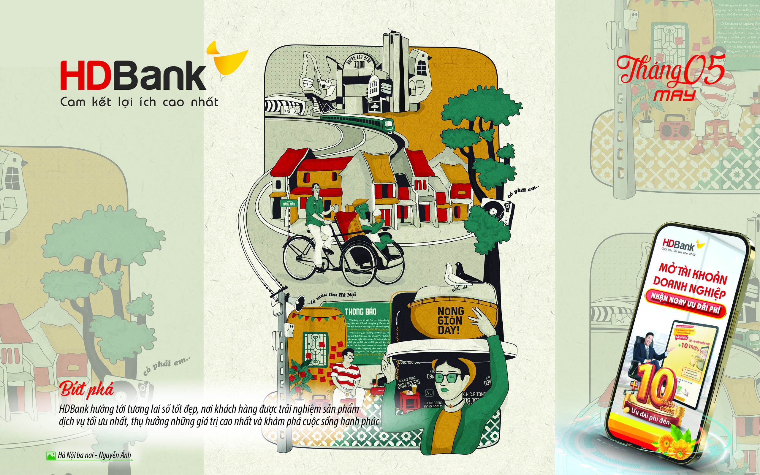 Bộ lịch HDBank 2025: 35 năm m&ugrave;a xu&acirc;n h&agrave;nh động, Tết Xanh vững bền- Ảnh 6.