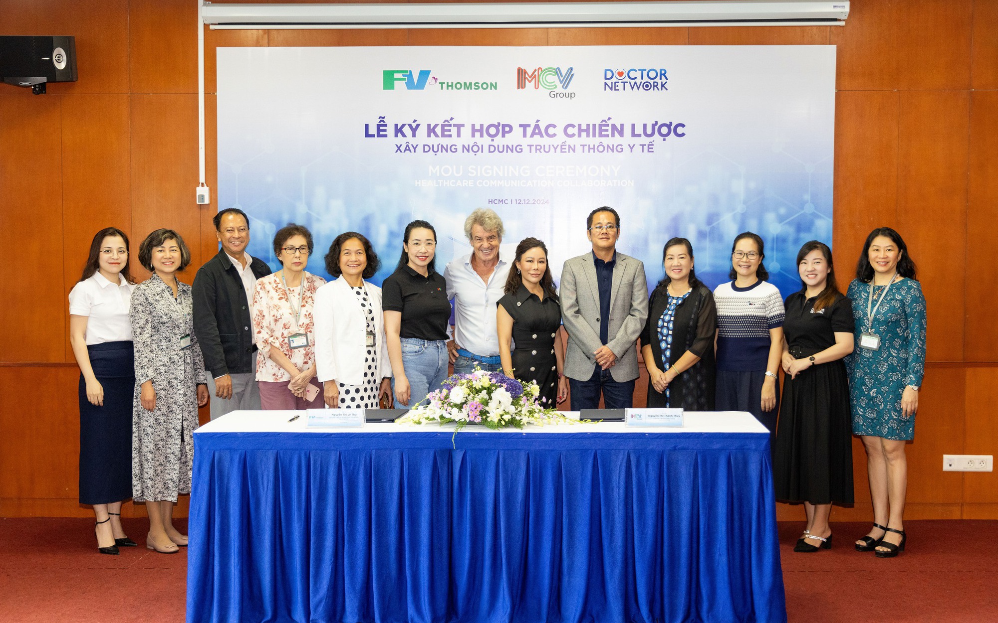 Bệnh viện FV hợp tác cùng MCV Gruop & Nền tảng Doctor Network đẩy mạnh truyền thông, đào tạo
