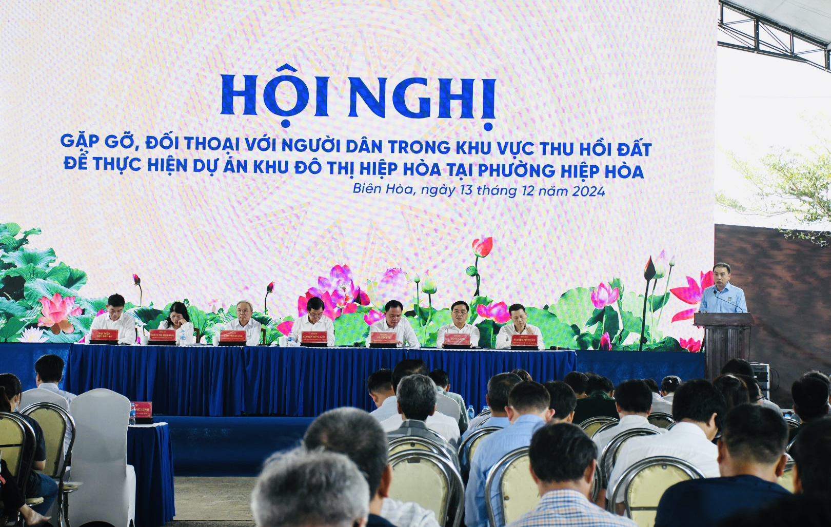 L&atilde;nh đạo Đồng Nai đối thoại với người d&acirc;n dự &aacute;n khu đ&ocirc; thị hơn 72.000 tỉ đồng- Ảnh 2.
