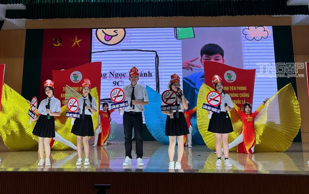 Hội thi t&igrave;m hiểu Luật Ph&ograve;ng, chống t&aacute;c hại của thuốc l&aacute;- Ảnh 1.