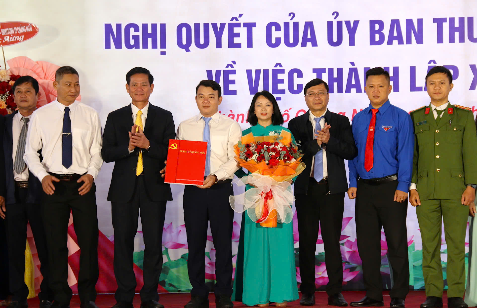 Quảng Ngãi: Công bố xã mới An Phú, có dân số đông nhất tỉnh- Ảnh 1.