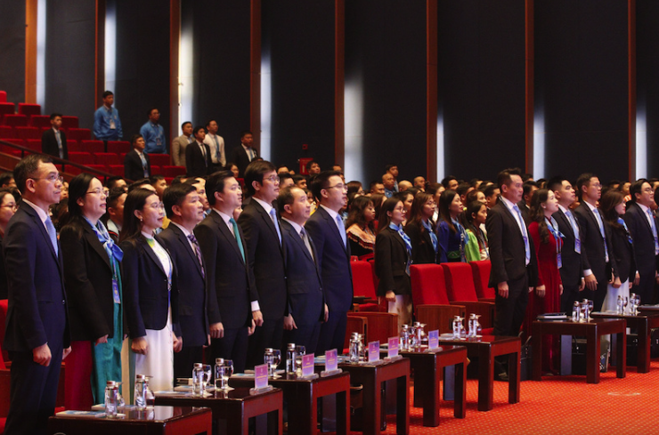 Khai mạc Đại hội lần thứ IX Hội Li&ecirc;n hiệp thanh ni&ecirc;n Việt Nam- Ảnh 2.