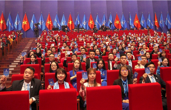 Khai mạc Đại hội lần thứ IX Hội Li&ecirc;n hiệp thanh ni&ecirc;n Việt Nam- Ảnh 3.
