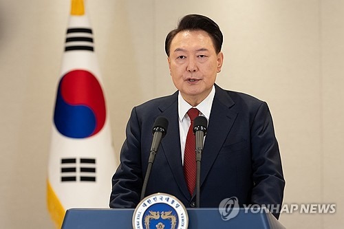 Tổng thống Yoon Suk Yeol h&ocirc;m 12-12. Ảnh: Yonhap