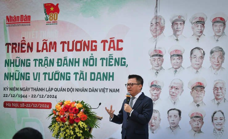 Khai mạc triển l&atilde;m tương t&aacute;c "Những trận đ&aacute;nh nổi tiếng, những vị tướng t&agrave;i danh"- Ảnh 1.