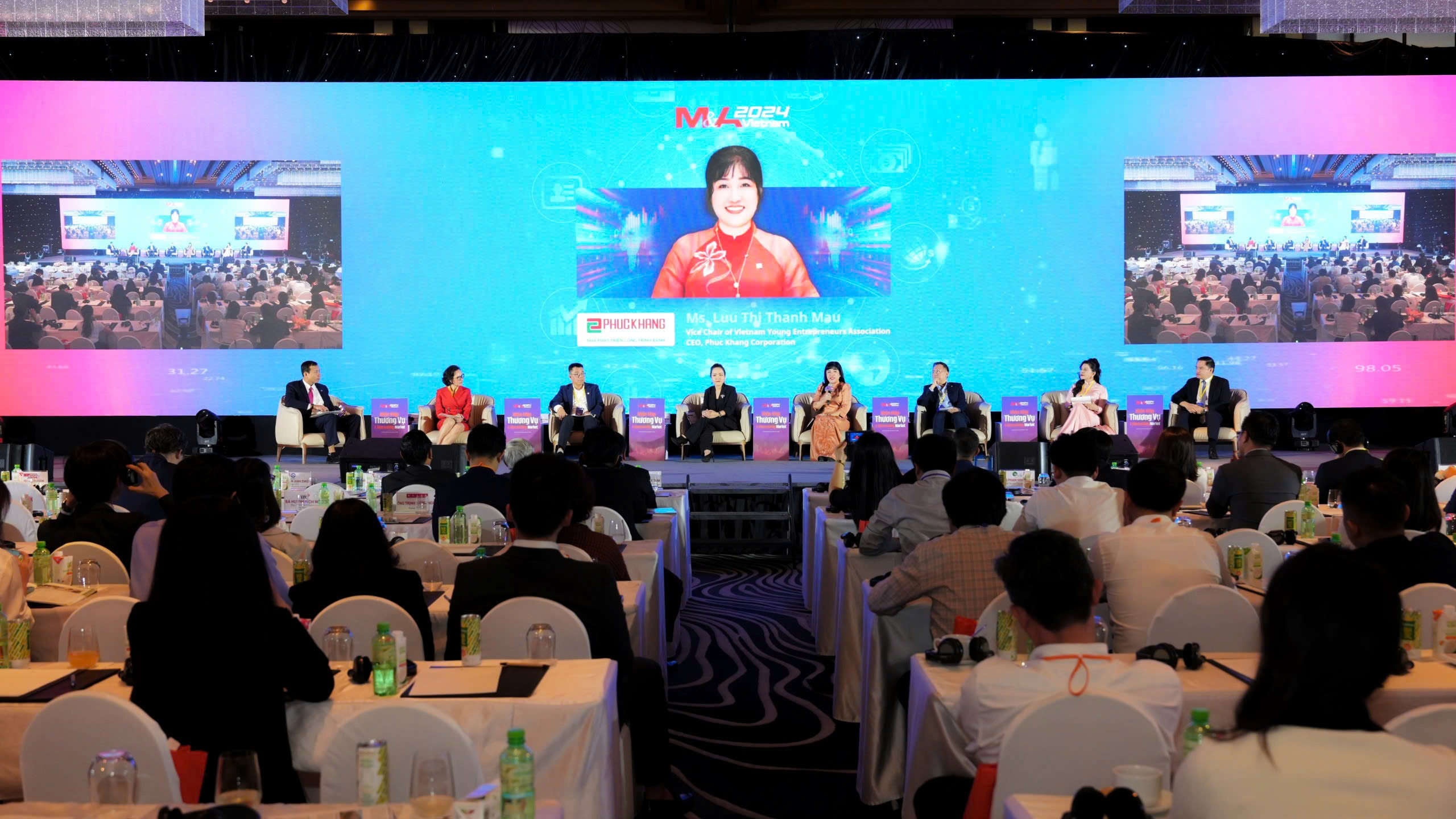 Diễn đ&agrave;n M&A Việt Nam 2024 quy tụ h&agrave;ng ng&agrave;n diễn giả, chuy&ecirc;n gia, l&atilde;nh đạo cấp cao c&aacute;c quỹ, nh&agrave; đầu tư, đại diện doanh nghiệp Việt Nam v&agrave; quốc tế