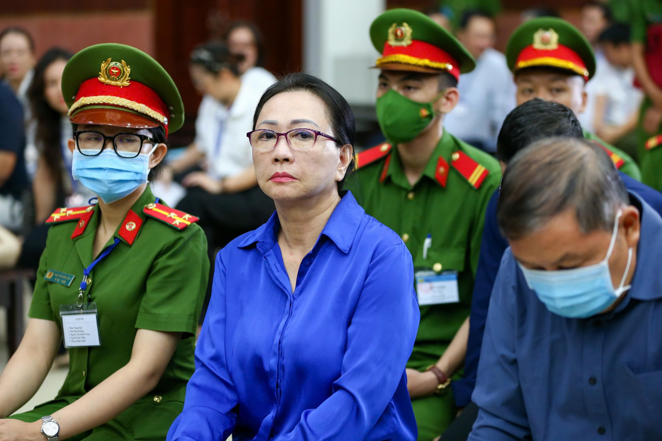 Bị c&aacute;o Trương Mỹ Lan tại t&ograve;aẢnh: HO&Agrave;NG TRIỀU