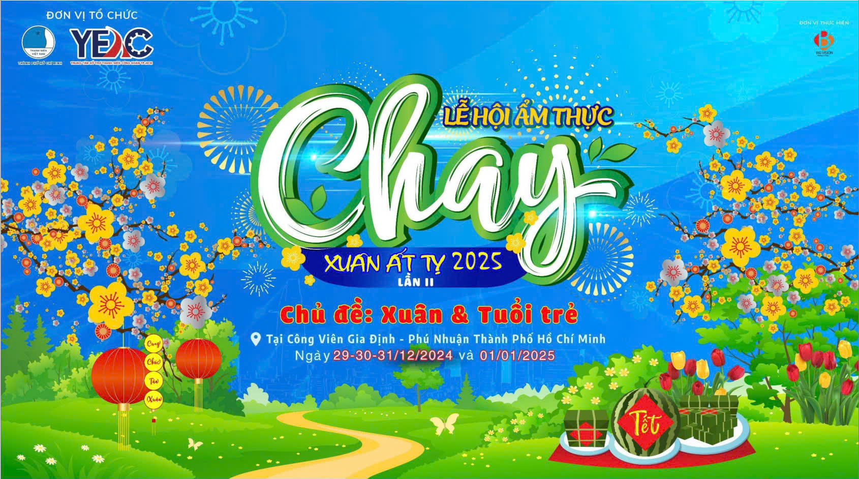 Chăm lo Tết cho người lao động thông qua Lễ hội Ẩm thực chay- Ảnh 1.