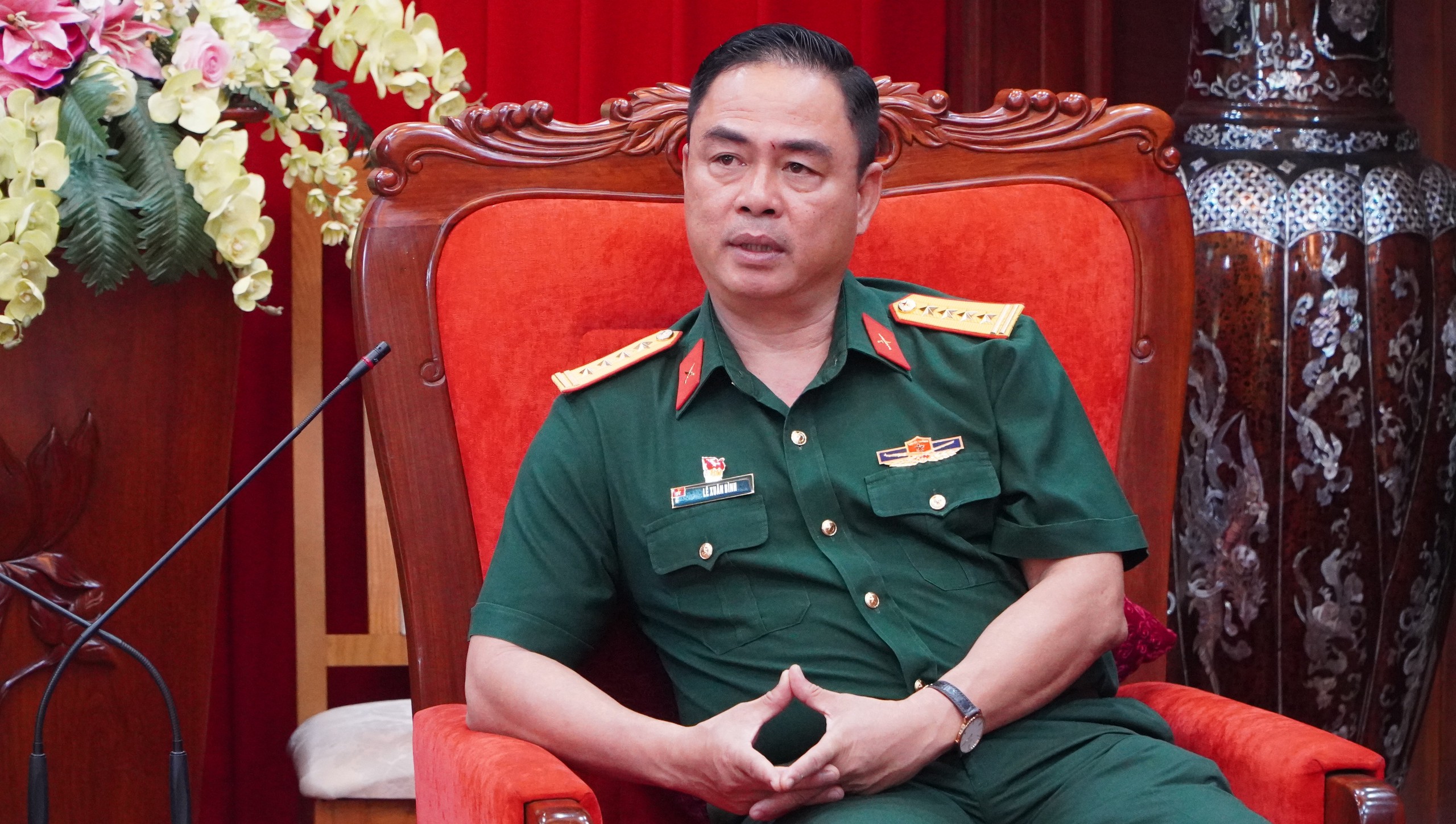L&atilde;nh đạo TP HCM ch&uacute;c mừng Qu&acirc;n khu 7 nh&acirc;n kỷ niệm 80 năm ng&agrave;y th&agrave;nh lập Qu&acirc;n đội nh&acirc;n d&acirc;n Việt Nam- Ảnh 3.