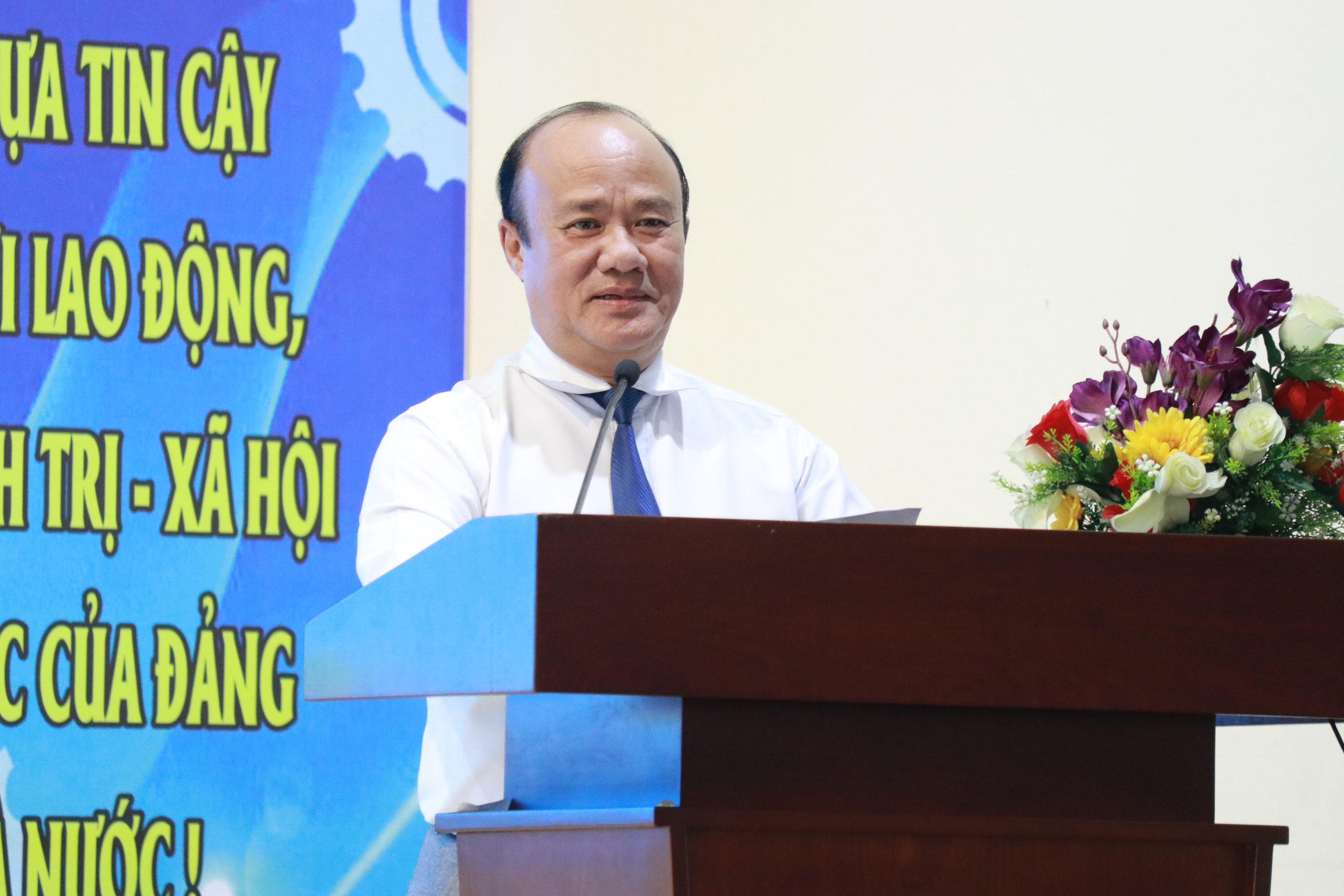 &Ocirc;ng Đỗ Hữu Tr&iacute;, Ph&oacute; B&iacute; thư Thường trực Quận ủy Quận 8 định hướng kế hoạch hoạt động năm 2025 sẽ l&agrave; tiếp tục ph&aacute;t huy những th&agrave;nh t&iacute;ch đ&atilde; đạt được, giữ vững vị thế l&agrave; một trong những đơn vị xuất sắc của th&agrave;nh phố.