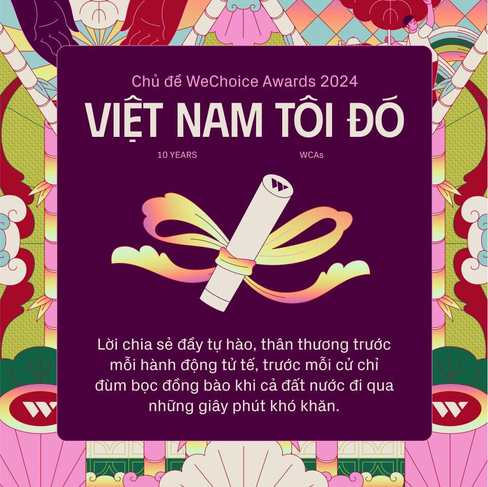 WeChoice Awards 2024 quay trở lại với chủ đề: Việt Nam t&ocirc;i đ&oacute;- Ảnh 1.