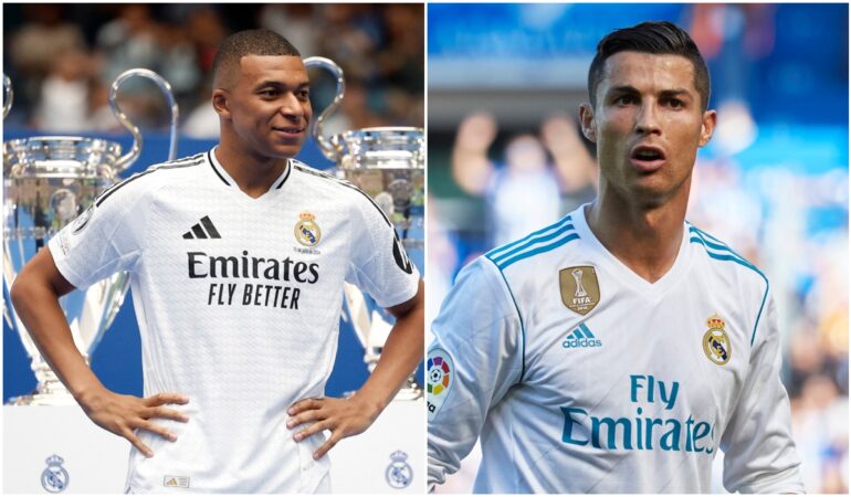 Mbappe ghi nhiều b&agrave;n hơn Ronaldo ở nửa m&ugrave;a đầu ti&ecirc;n tại Madrid nhưng...- Ảnh 1.