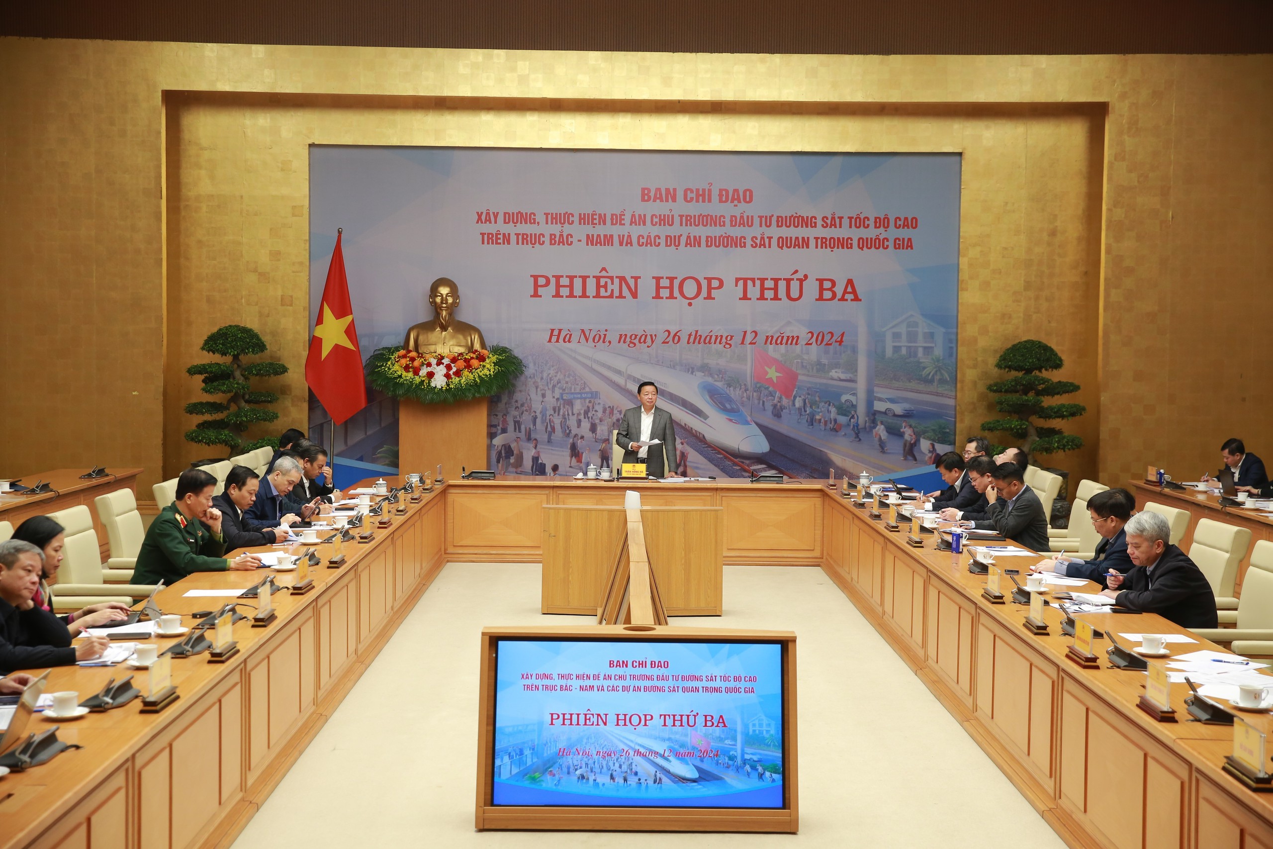 Th&aacute;ng 12-2027, khởi c&ocirc;ng đường sắt cao tốc Bắc - Nam- Ảnh 1.