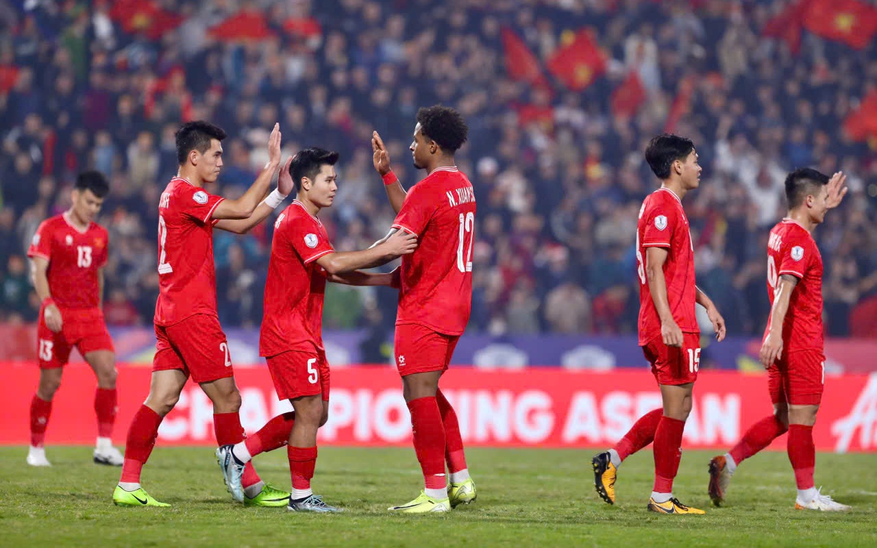 ASEAN Cup 2024: Chưa phải l&agrave; m&agrave;n tr&igrave;nh diễn ho&agrave;n hảo của tuyển Việt Nam