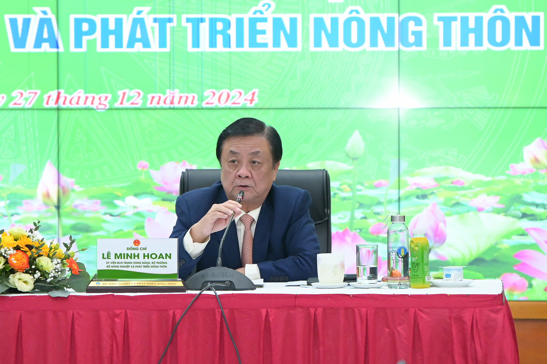 Bộ trưởng L&ecirc; Minh Hoan n&oacute;i g&igrave; về hợp nhất ng&agrave;nh NN-PTNT v&agrave; TN-MT? - Ảnh 1.