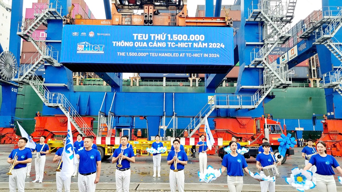 Cảng container quốc tế T&acirc;n Cảng Hải Ph&ograve;ng đ&oacute;n TEUS thứ 1,5 triệu- Ảnh 1.