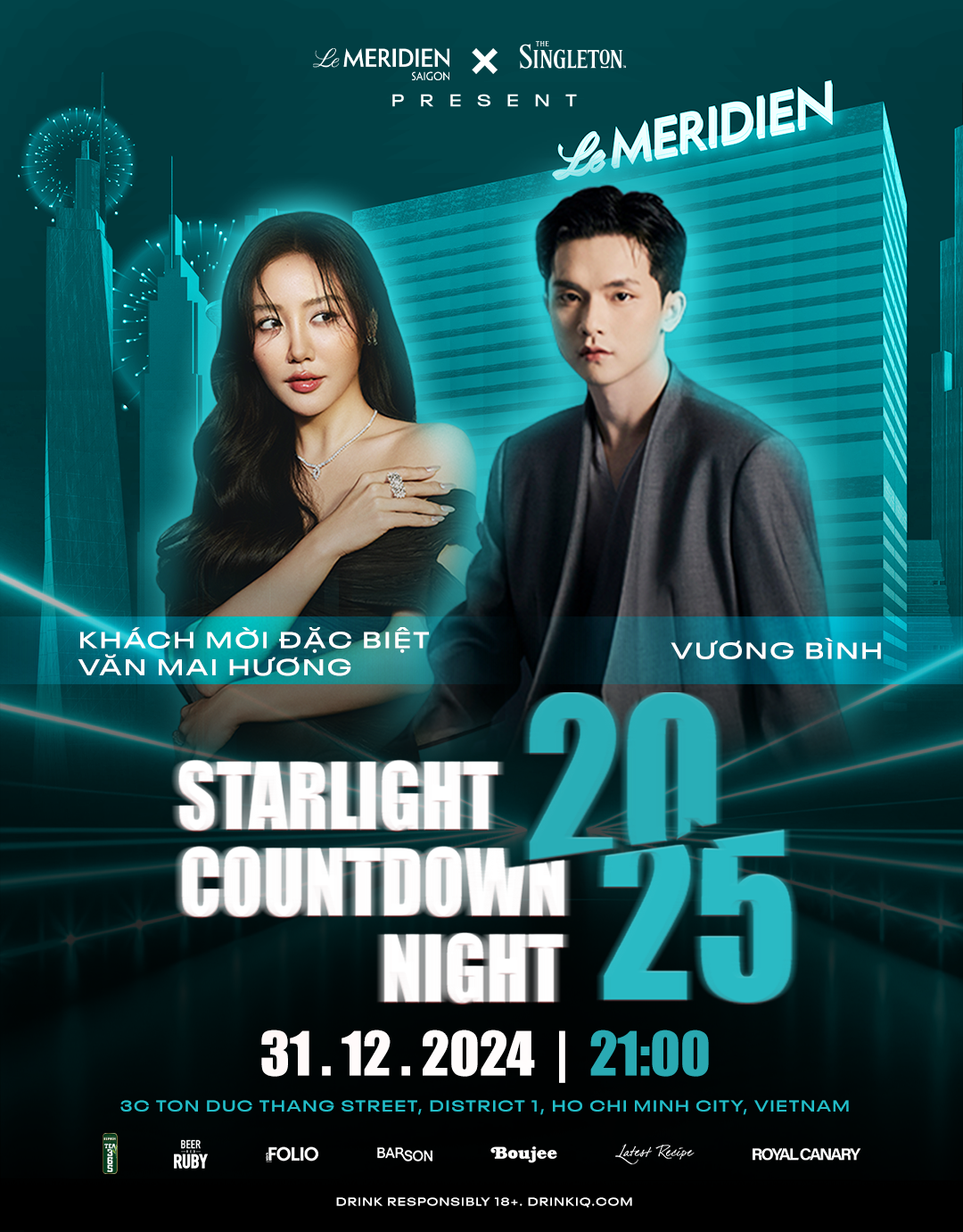 Văn Mai Hương hết mình tại Sân khấu Le Méridien Saigon x Red Ruby: “Starlight Countdown Night 2025- Ảnh 5.